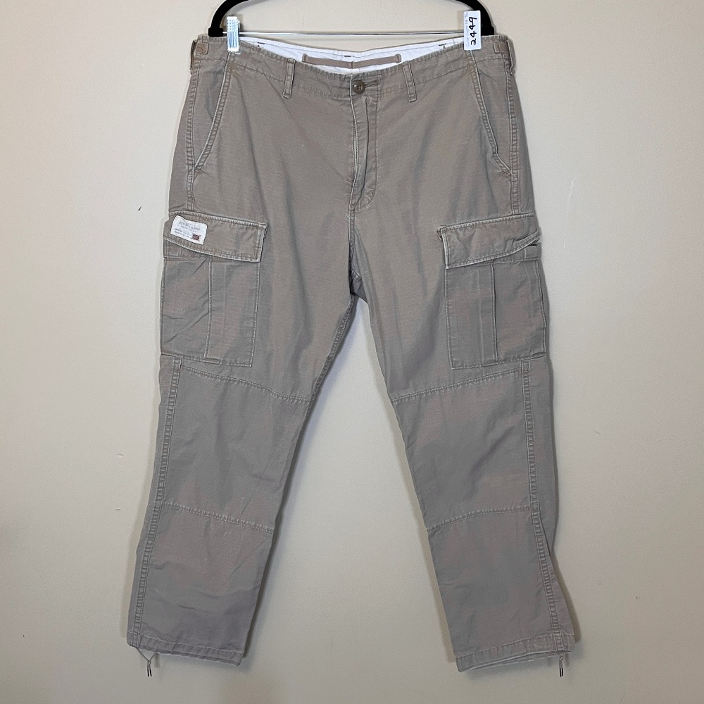 Ralph Lauren Denim & Supply Military Flag Pockets Cargo Pants - Men's Size 38*29